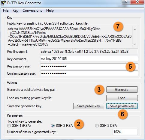 Generate public private keys with openssh free